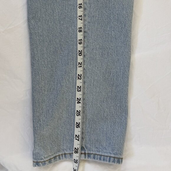 Sezane L'iconique Droit Trousers Jeans Denim Bleach - Size 10 (French size 42) - Picture 9 of 11